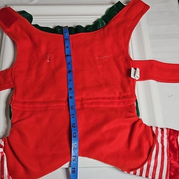 Christmas Elf Dog Costume size Medium - Picture 5 of 7
